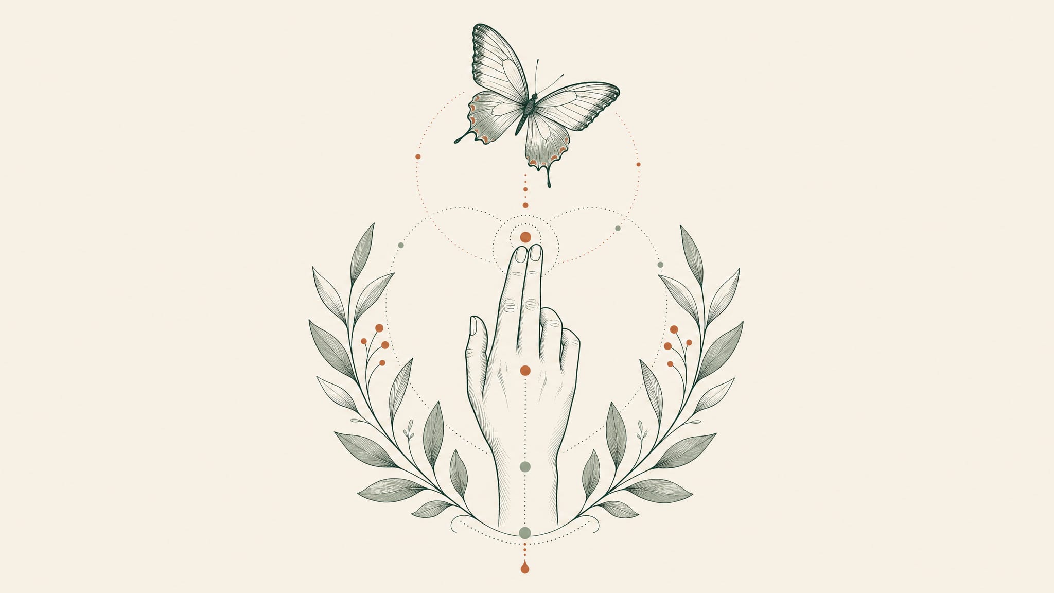 Un chemin forestier qui se sépare en deux sentiers sous la lumière.